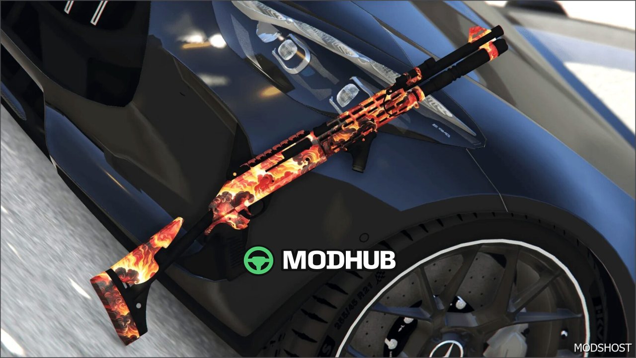 Дробовик Benelli M4 для GTA 5