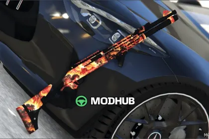 Дробовик Benelli M4 для GTA 5 — 3