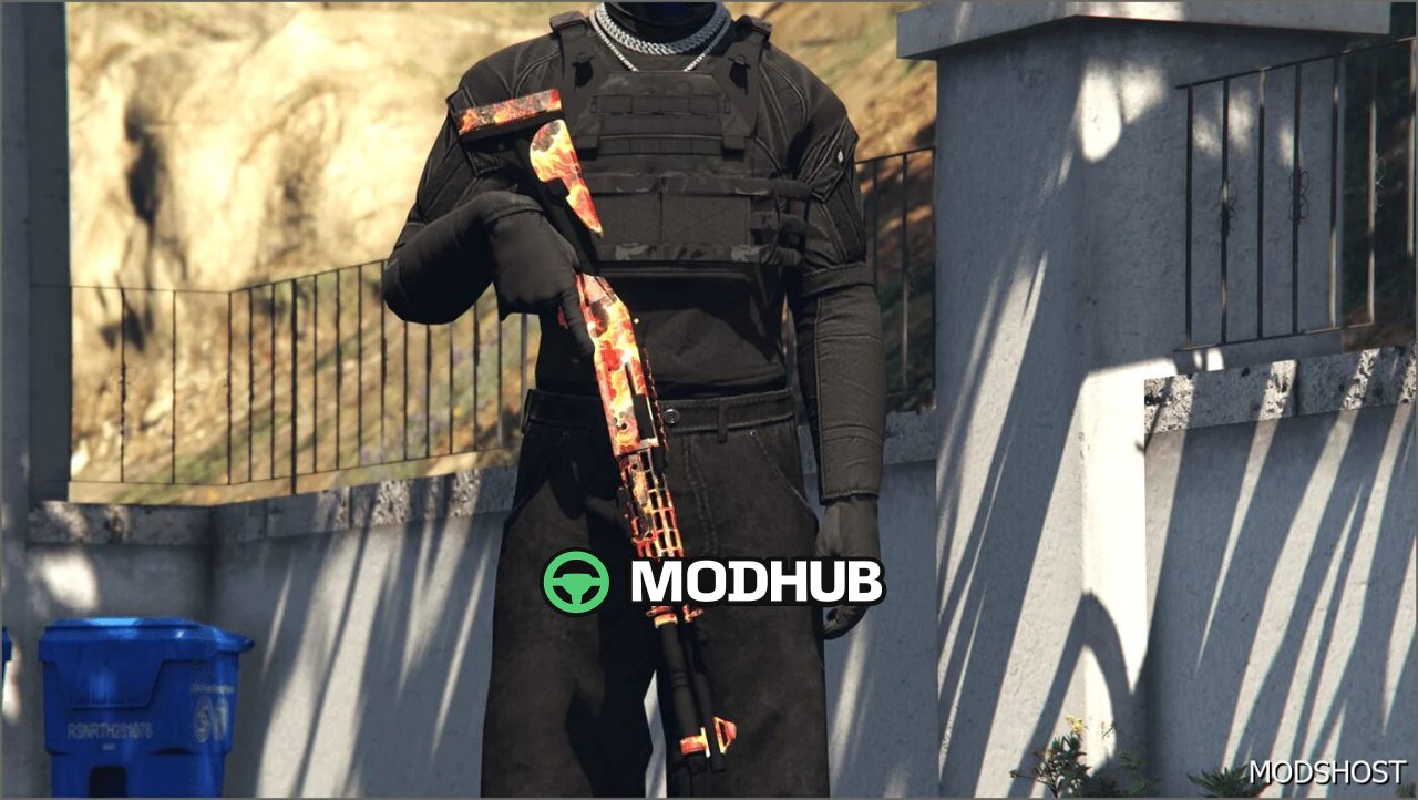 Дробовик Benelli M4 для GTA 5