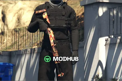 Дробовик Benelli M4 для GTA 5 — 4