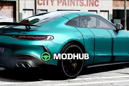 Автомобіль 2024 Mercedes AMG GT63 Coupe для GTA 5