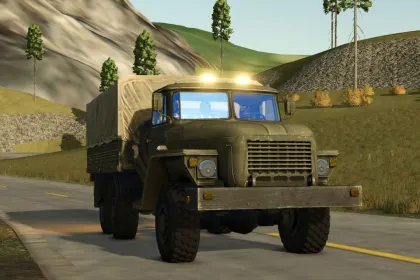 Легендарна Вантажівка Ural 4320 для Farming Simulator 25 — Військова Логістика та Перевезення — 1