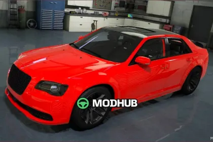 Автомобіль Chrysler 300 6 місць для GTA 5