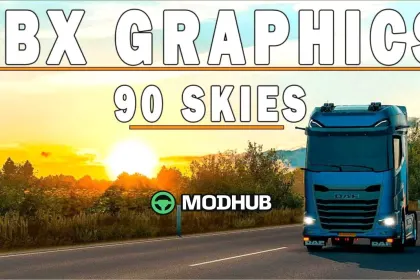 Графічний мод JBX V1.8 для American Truck Simulator