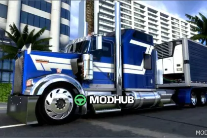 Вантажівка Kenworth W900B для American Truck Simulator