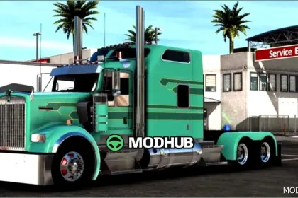 Truck Kenworth W900B for American Truck Simulator — 2