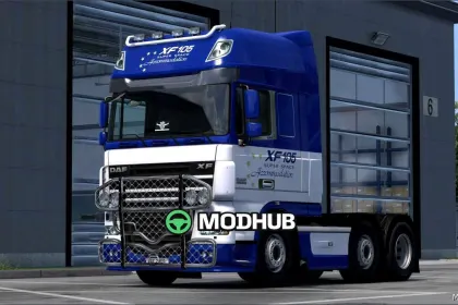 Skórka DAF XF 105 do Euro Truck Simulator 2