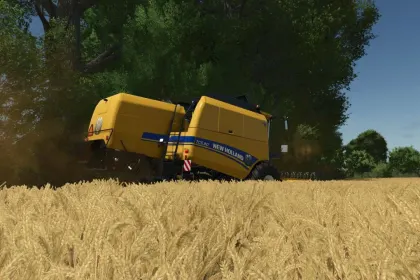 Effizienter Mähdrescher New Holland TC Pack — TC490/TC570/TC590 für schnelles Ernten — 2