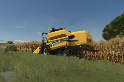 Effizienter Mähdrescher New Holland TC Pack — TC490/TC570/TC590 für schnelles Ernten — 3