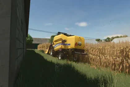 Effizienter Mähdrescher New Holland TC Pack — TC490/TC570/TC590 für schnelles Ernten — 5