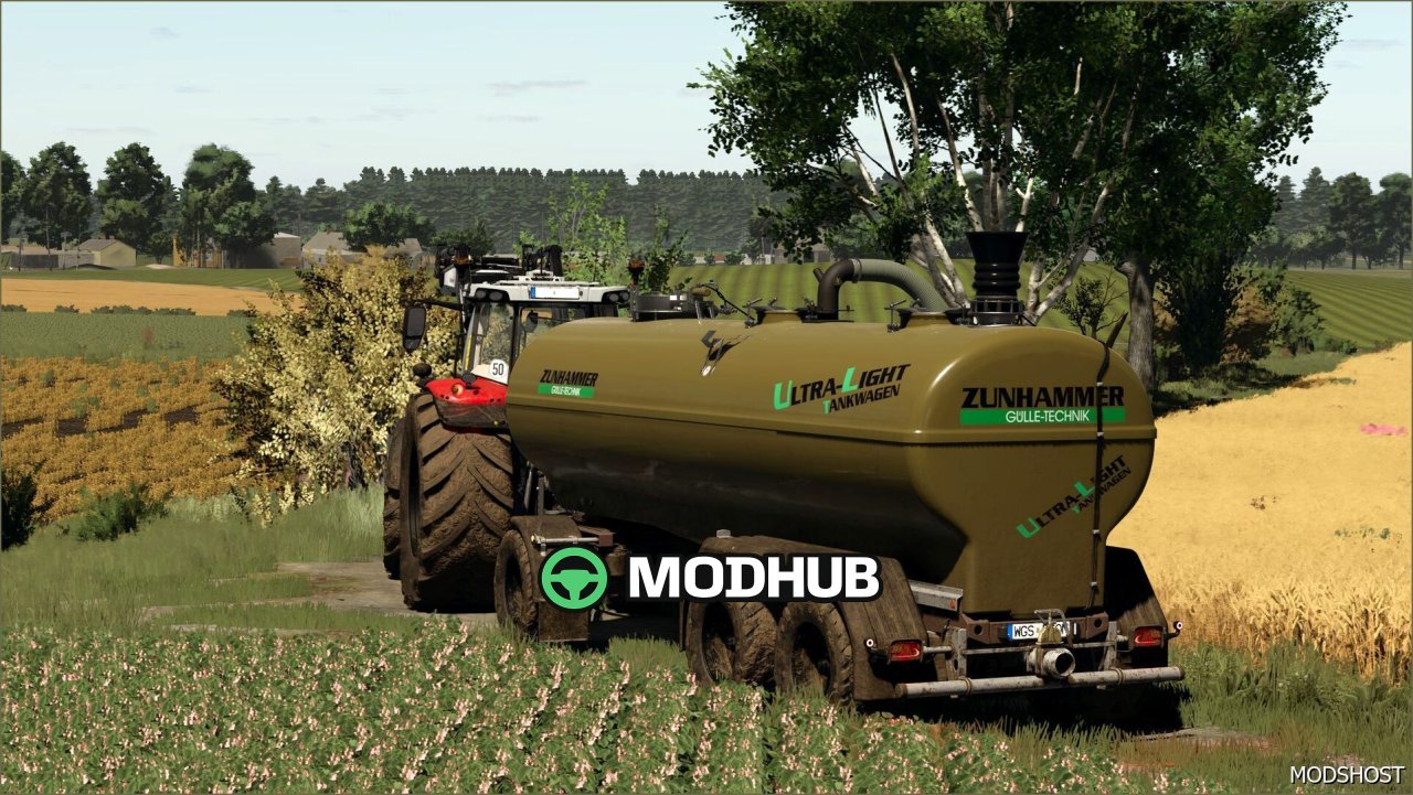 Розкидач гною Zunhammer ULT 24 для Farming Simulator 25
