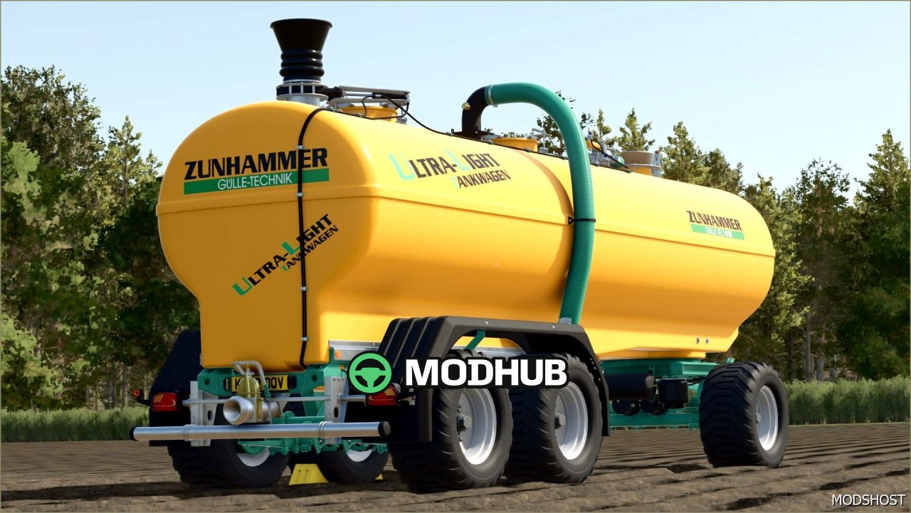 Розкидач гною Zunhammer ULT 24 для Farming Simulator 25