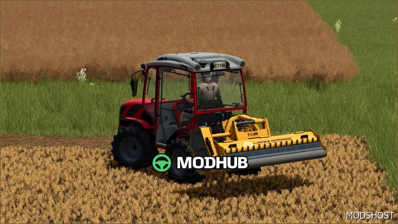 Forage Shredder Lopez Garrido TGA 2200 for Farming Simulator 25