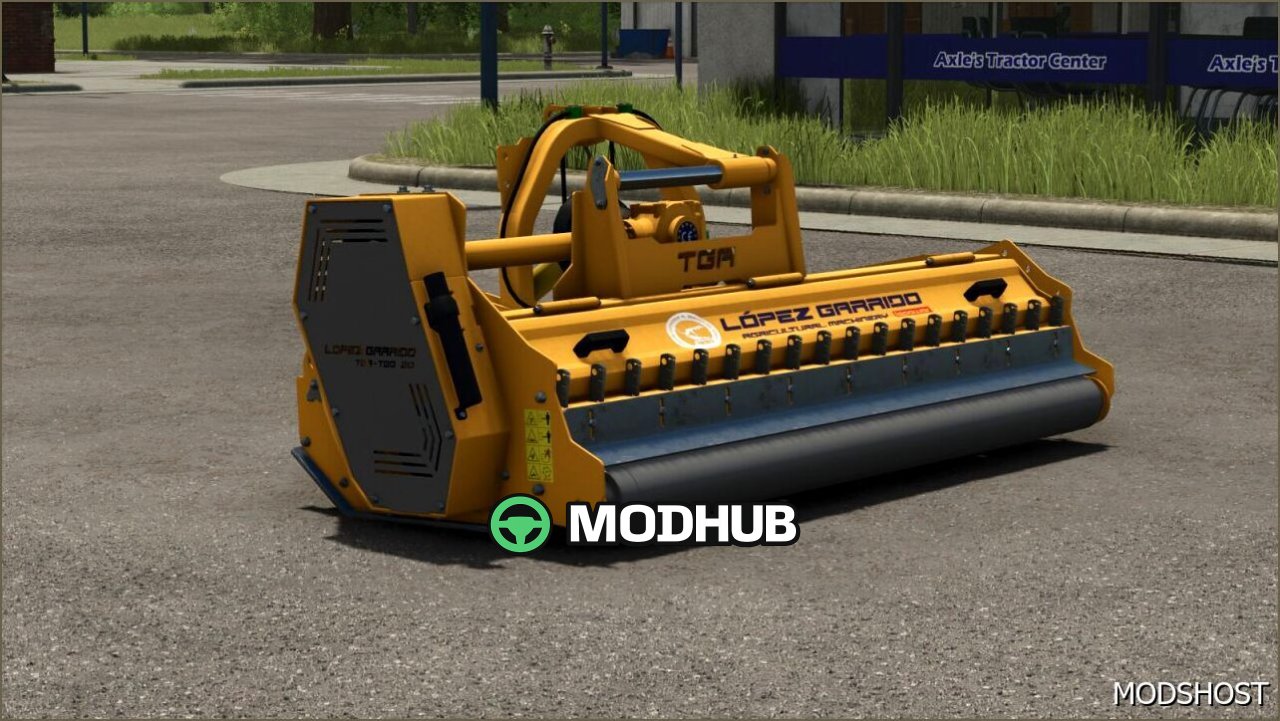 Forage Shredder Lopez Garrido TGA 2200 for Farming Simulator 25