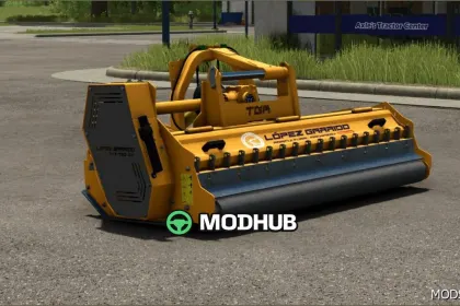 Forage Shredder Lopez Garrido TGA 2200 for Farming Simulator 25 — 3
