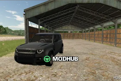 Автомобіль Land Rover 110 2020 для Farming Simulator 25