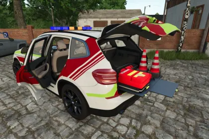 Автомобіль BMW X3 30D 2018 для Farming Simulator 25 — 2