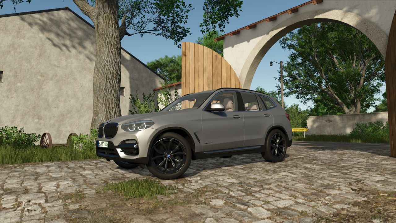 Автомобіль BMW X3 30D 2018 для Farming Simulator 25