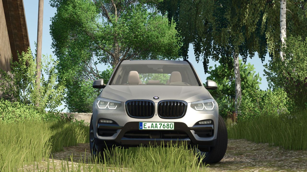 Автомобіль BMW X3 30D 2018 для Farming Simulator 25