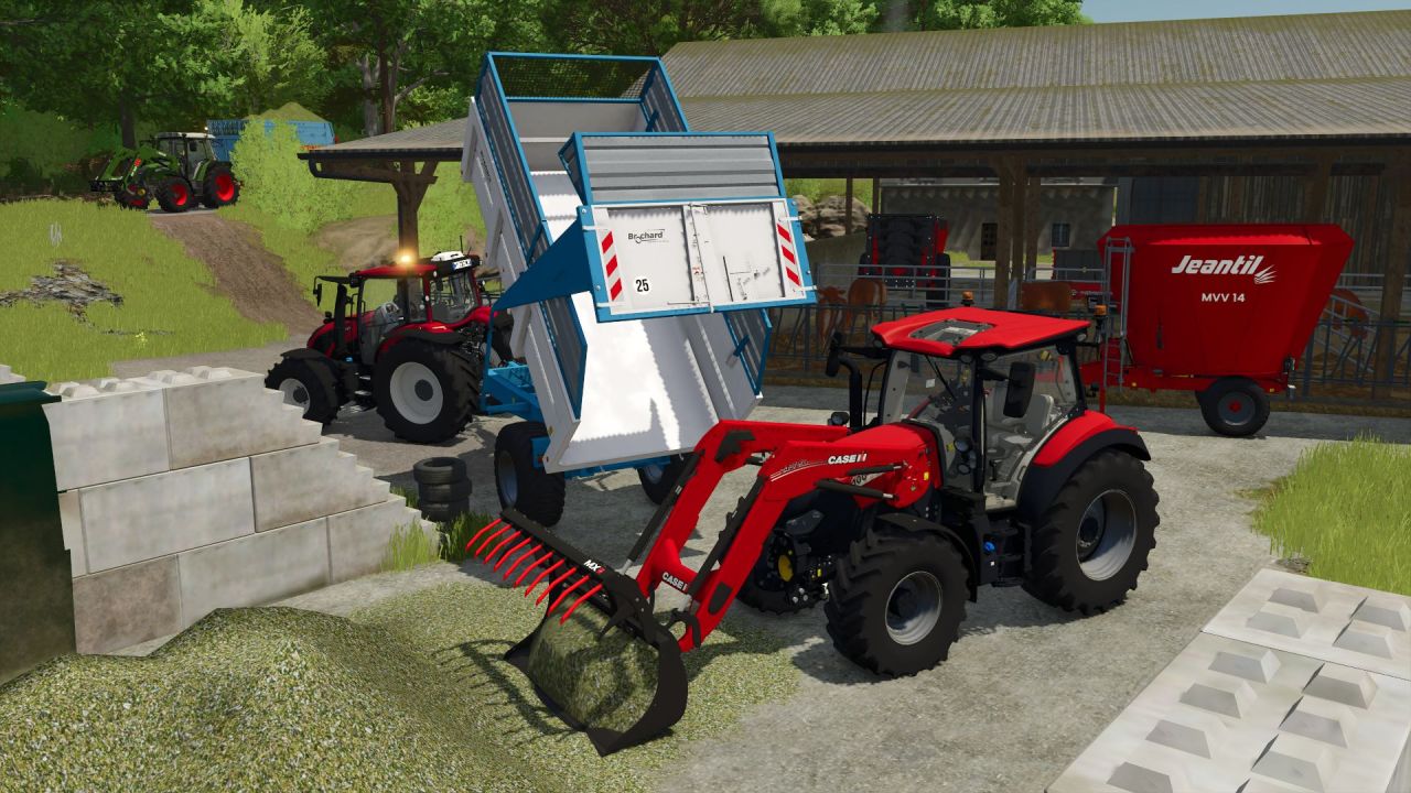 Передній навантажувач MX T412 FL120 для Farming Simulator 25