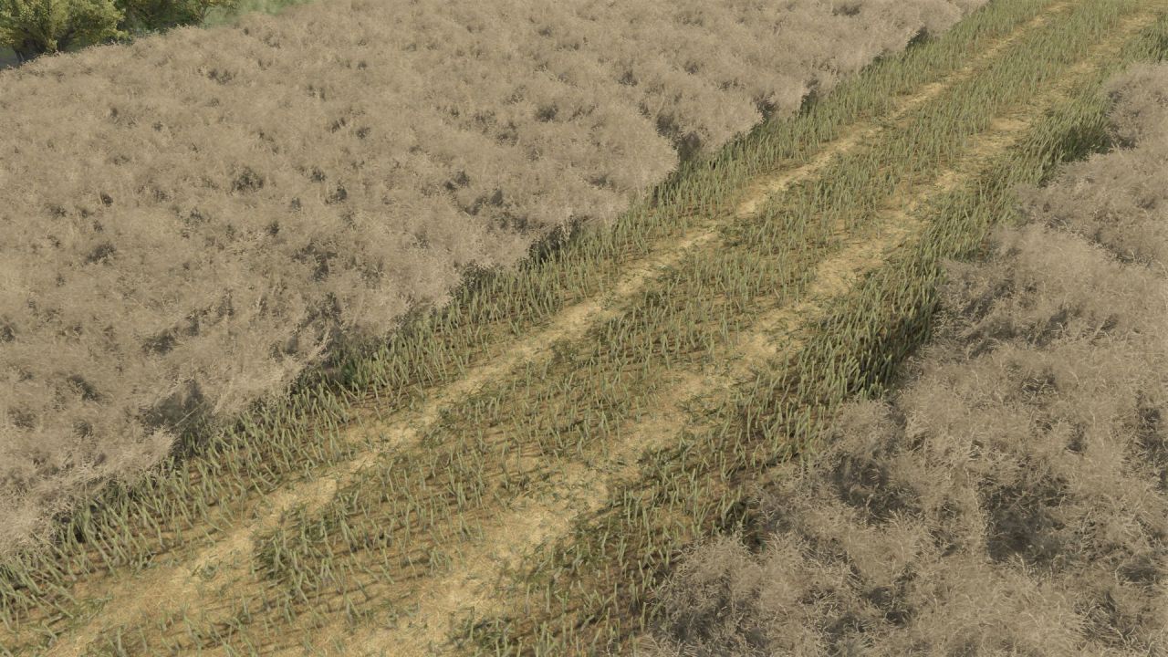 Мод подрібнювача соломи для Farming Simulator 25