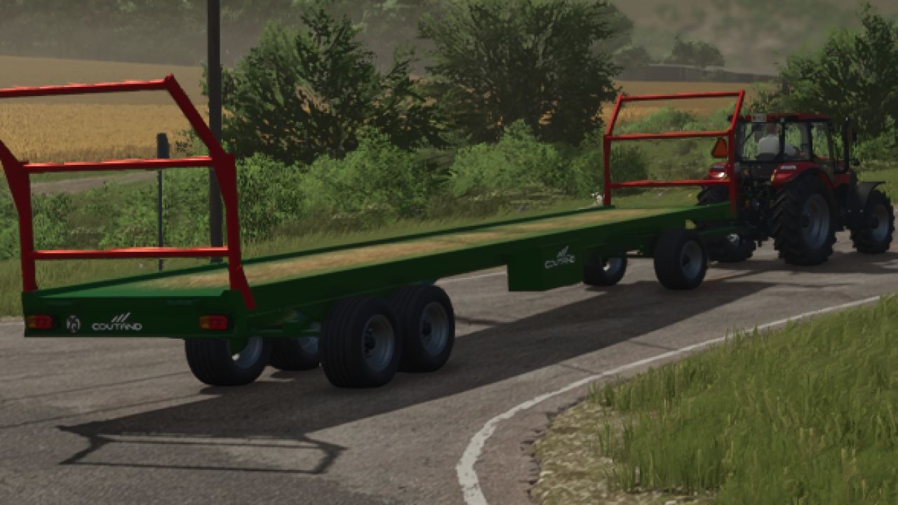 Трейлер для соломи Coutand 12м для Farming Simulator 25