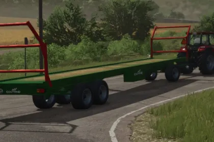Трейлер для соломи Coutand 12м для Farming Simulator 25 — 2