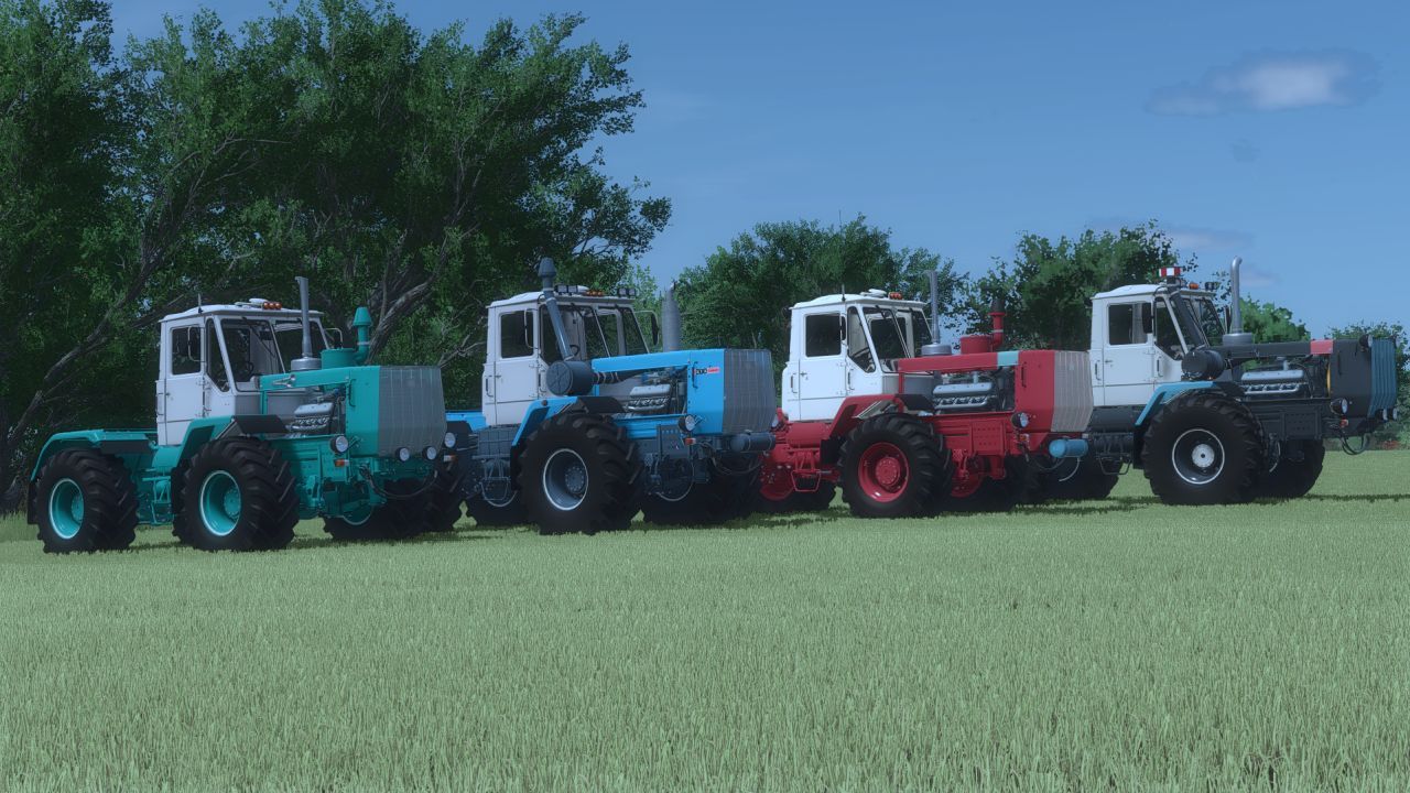 Трактор HTZ T-150K V6-V8 для Farming Simulator 25