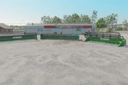 Комбайни John Deere 600F Series для Farming Simulator 25 — 1