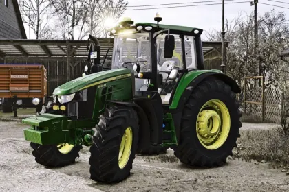 Трактор John Deere 6M для Farming Simulator 25 — 2