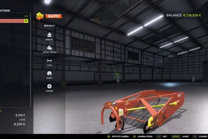 Копач Akpil Bulwa 2 для Farming Simulator 25 — 4