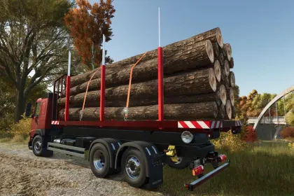 Вантажівка Volvo FMX для Farming Simulator 25 — 6