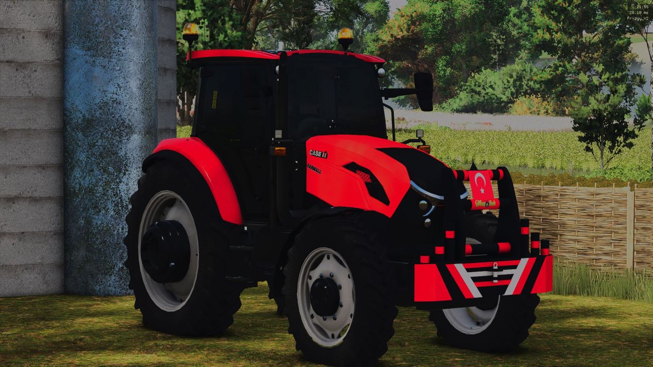 Трактор Case IH AC DC для Farming Simulator 25