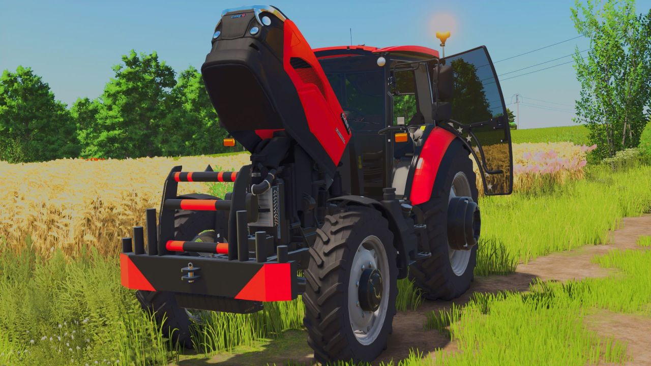 Трактор Case IH AC DC для Farming Simulator 25