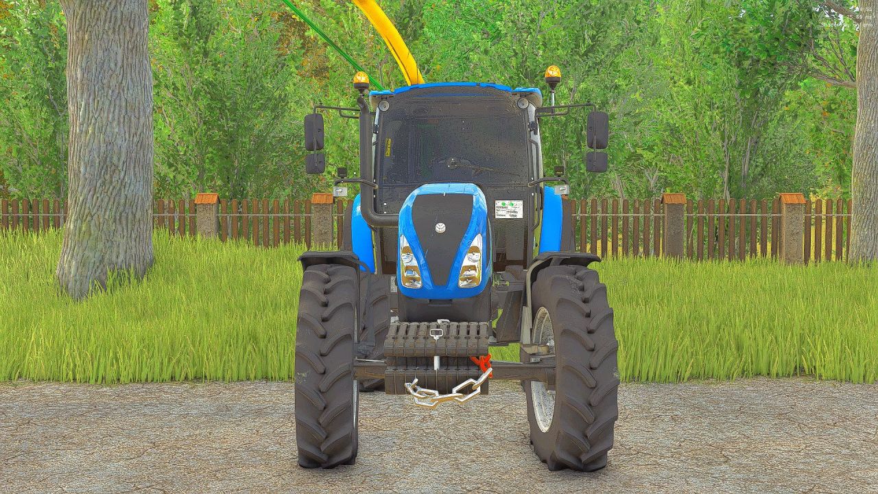 Трактор New Holland T5 Bluemaster для Farming Simulator 25