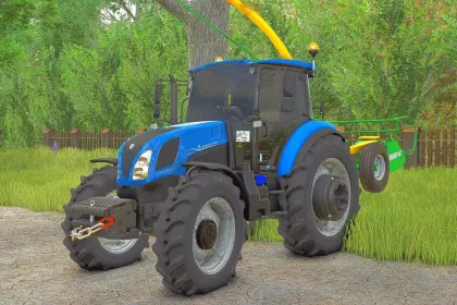 Трактор New Holland T5 Bluemaster для Farming Simulator 25 — 3