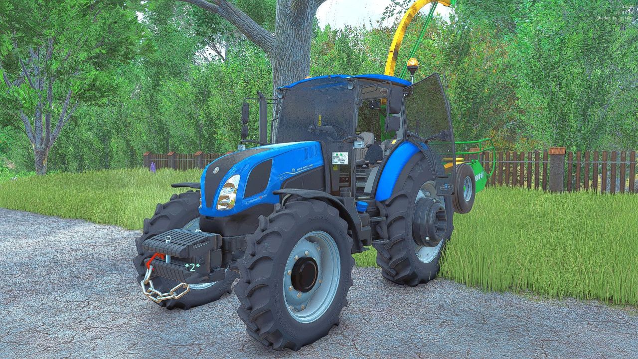 Трактор New Holland T5 Bluemaster для Farming Simulator 25