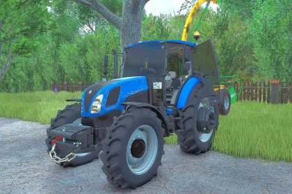 Трактор New Holland T5 Bluemaster для Farming Simulator 25 — 4