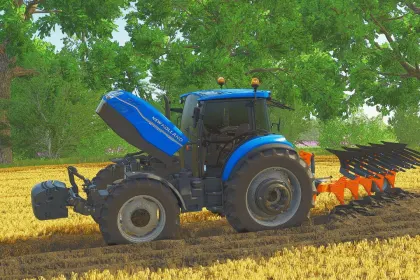 Трактор New Holland T5 AC DC Series для Farming Simulator 25 — 1