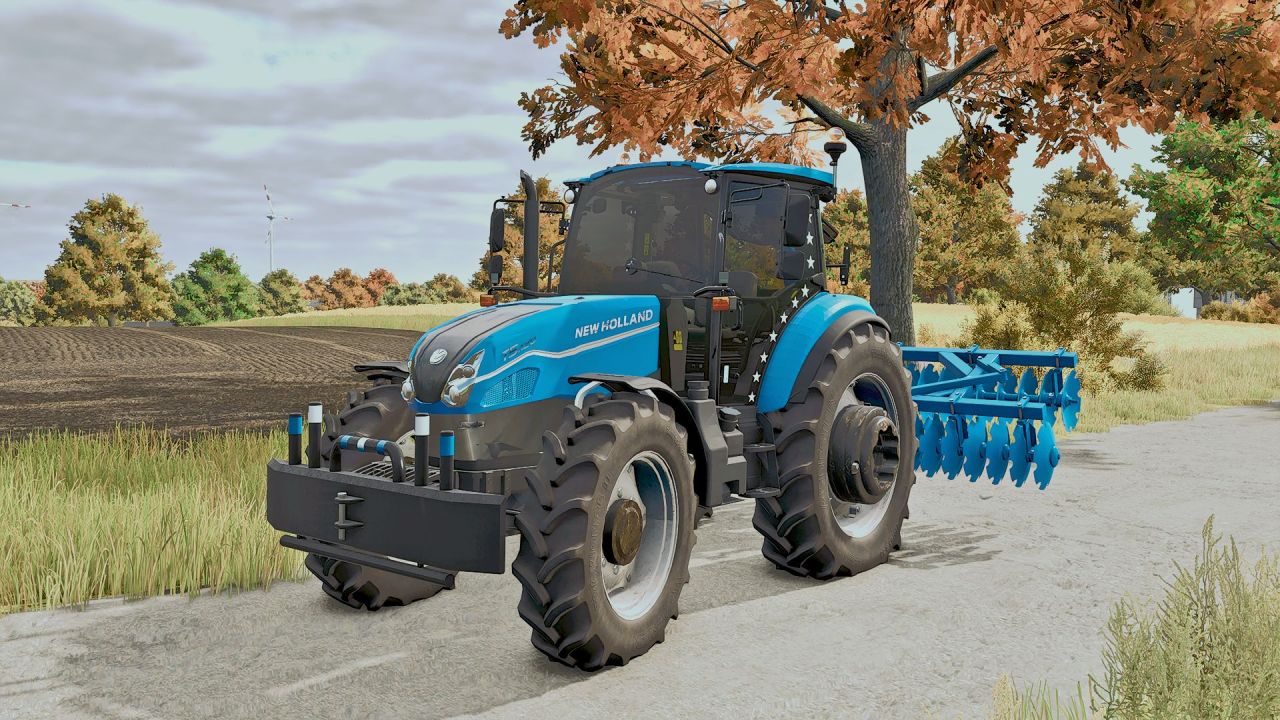 Трактор New Holland T5 AC DC Series для Farming Simulator 25
