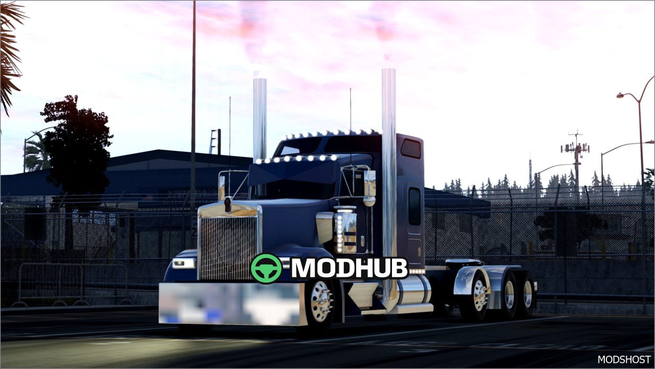 Вантажівка Peterbilt Kenworth W900 для BeamNG.drive