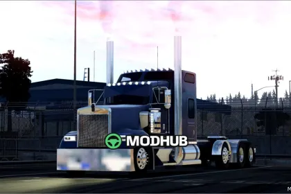 Вантажівка Peterbilt Kenworth W900 для BeamNG.drive — 2