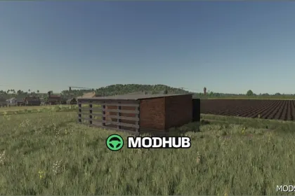 Gebäude Garage und Schuppen für Farming Simulator 25