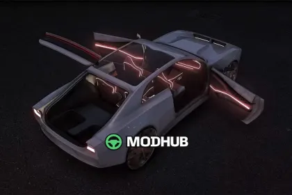 Автомобіль Dodge Forgiato Charger EV для GTA 5 — 3