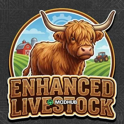 Мод на Новий Enhanced Livestock v1.0.0.0 — Легендарна Реалістична Худоба для FS25