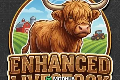 Mod für Neue Enhanced Livestock v1000 — Legendäre Realistische Tiere für FS25