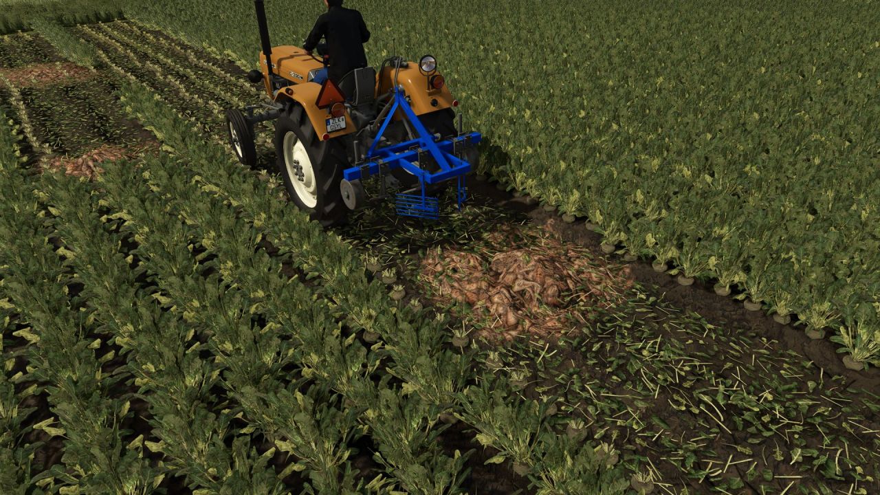 Комбайн для буряків для Farming Simulator 25