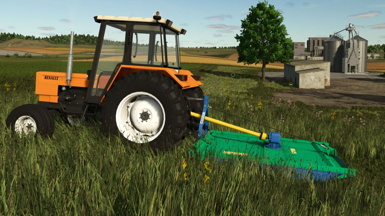 Косарка Desvoys Gyro-flail для Farming Simulator 25