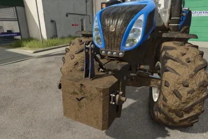 Gewicht Rite 900kg für Farming Simulator 25 — 1