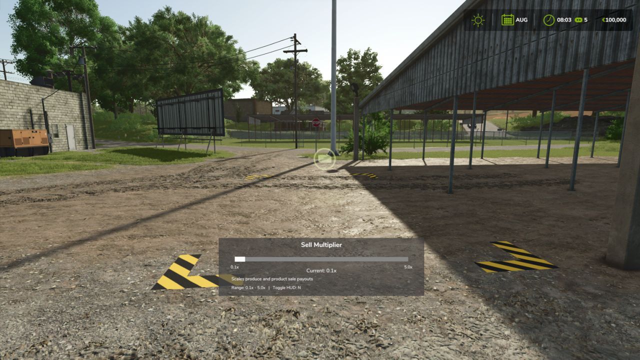 Множник ціни продажу для Farming Simulator 25